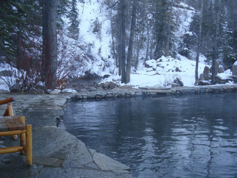 Strawberry Hot Springs Winter Time